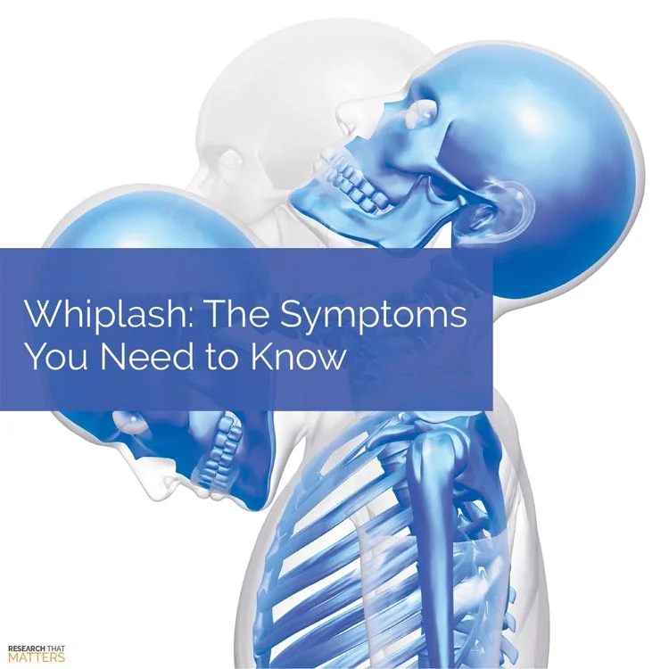 Whiplash: The Symptoms You Need To Know