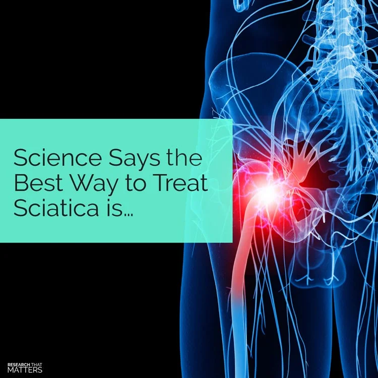 Science Says The Best Way To Relieve Sciatica Is…