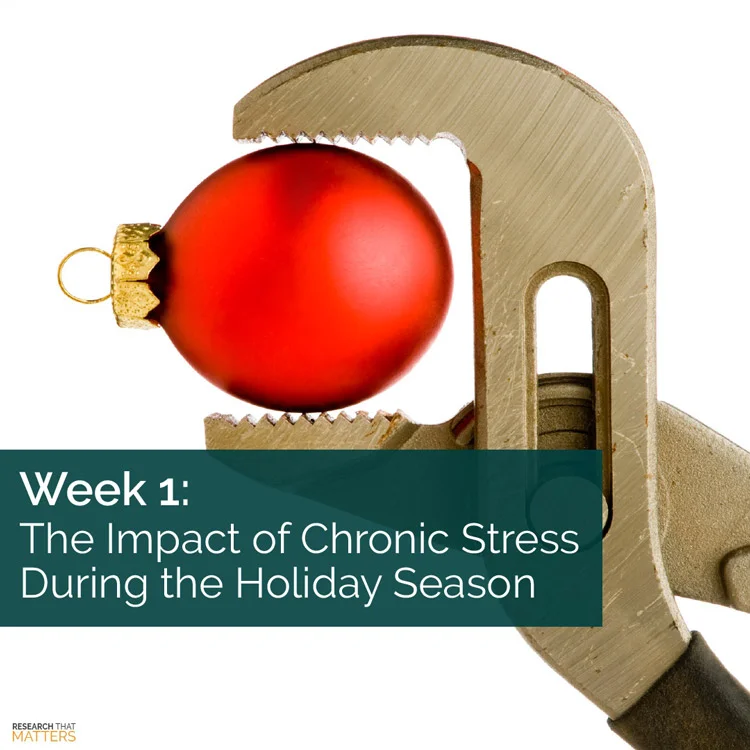 The Impact Of Chronic Stress During The Holiday Season